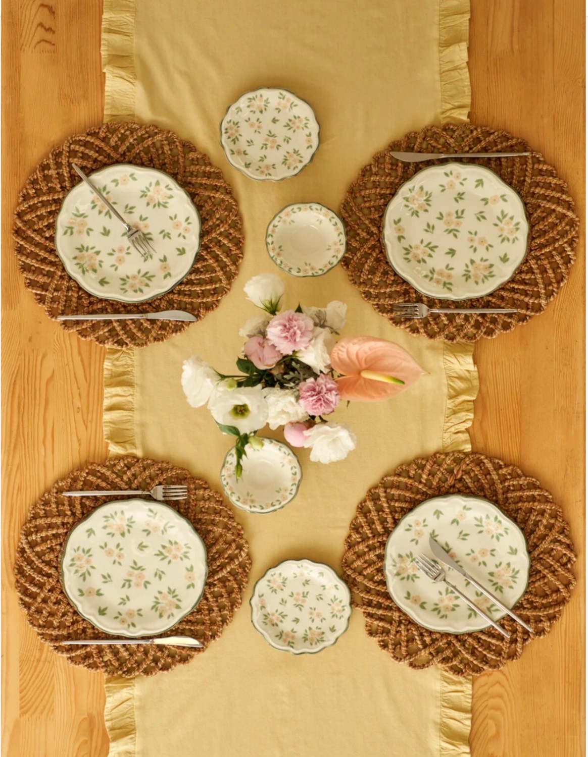 سرویس صبحانه‌خوری ۸ پارچه ۴ نفره