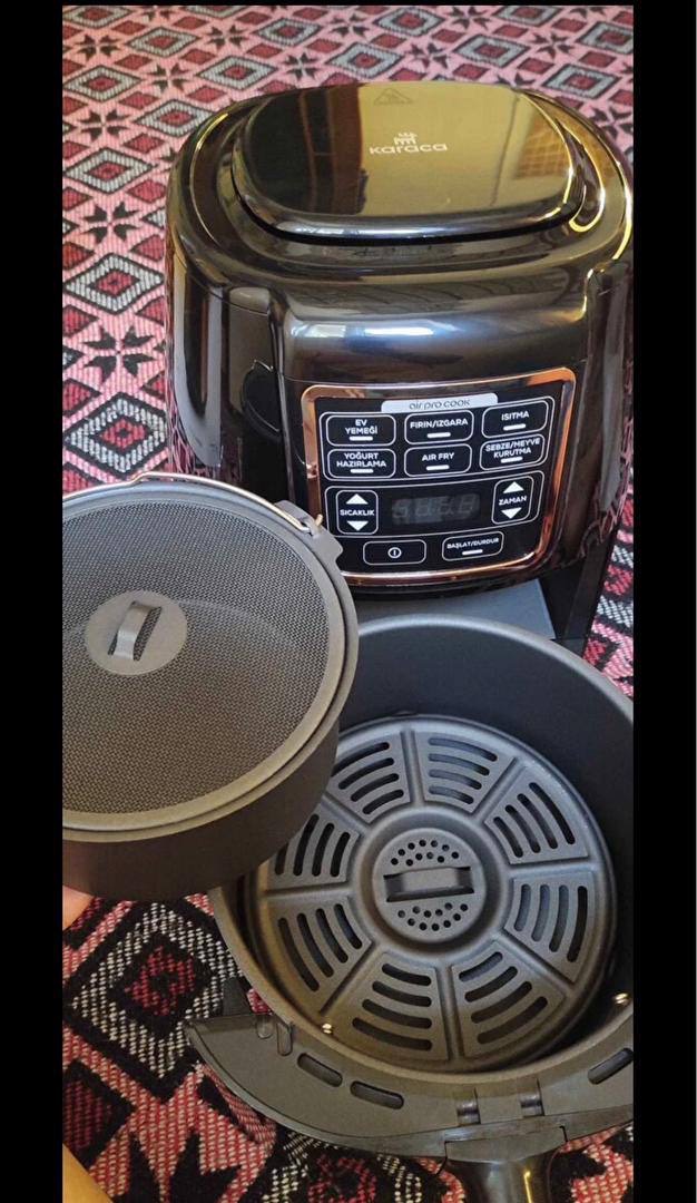 سرخ‌کن بدون روغن کاراجا مدل Air Pro Cook XL 2 در 1 | 4 لیتری 1550 وات