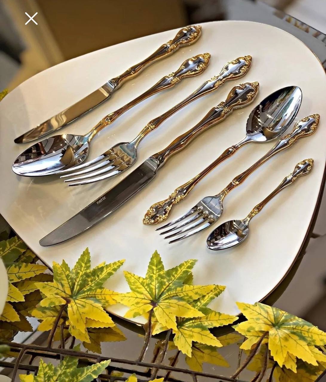 سرویس قاشق چنگال 84 پارچه 12 نفره لاله زار
